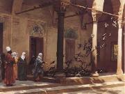 Jean Leon Gerome Les Pigeons (mk32) China oil painting reproduction